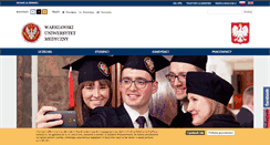 Desktop Screenshot of biochemiawnoz.wum.edu.pl