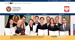 Desktop Screenshot of eden.wum.edu.pl