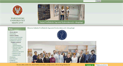 Desktop Screenshot of alergologia1.wum.edu.pl