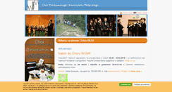 Desktop Screenshot of chor.wum.edu.pl