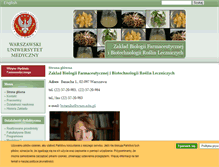 Tablet Screenshot of botanika.wum.edu.pl