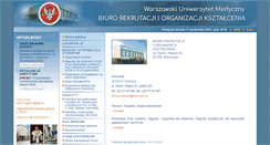 Desktop Screenshot of bodp.wum.edu.pl