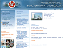 Tablet Screenshot of bodp.wum.edu.pl